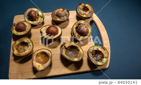 Many Bad Avocado. Creative composition of Ugly Food Fruits Avocado. Unhelthy food. Many Bad Avocado. Creative composition of Ugly Food Fruits Avocado. Unhelthy food. 84030141