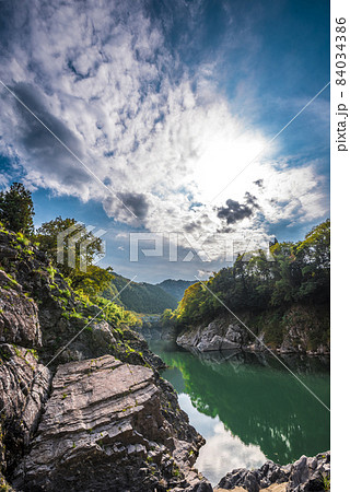 《岐阜県》七宗町 飛騨川 飛水峡 《岐阜県》七宗町 飛騨川 飛水峡 84034386