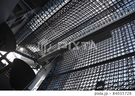JR京都駅 ガラスの建物 JR京都駅 ガラスの建物 84035726