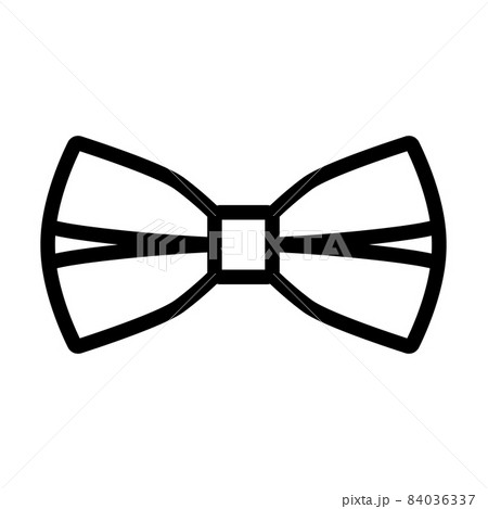 Business Butterfly Tie Icon 84036337