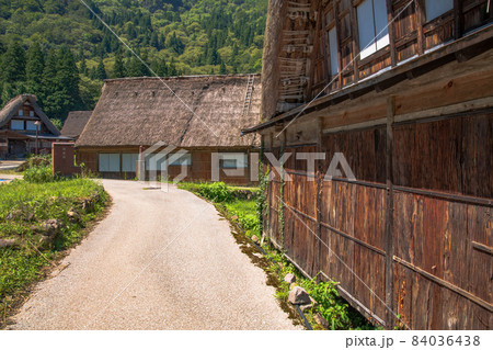 富山県　世界遺産　五箇山　相倉集落 84036438