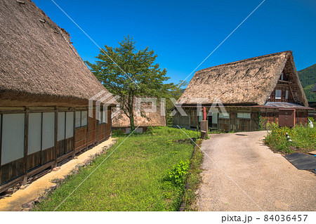 富山県　世界遺産　五箇山　相倉集落 84036457