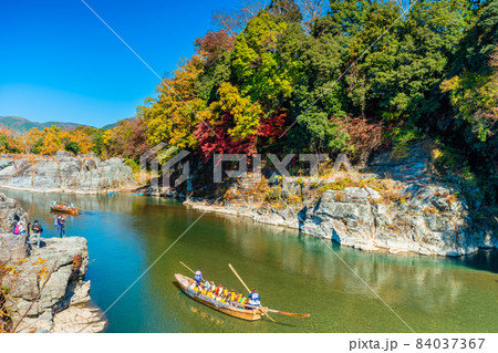 埼玉　長瀞の紅葉 84037367