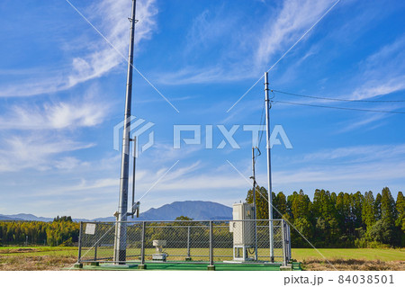 アメダスと紫尾山 アメダスと紫尾山 84038501