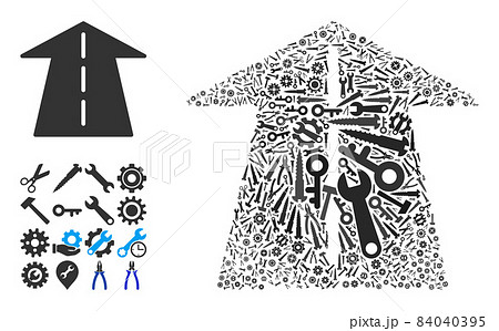 Mosaic Future Road of Repair Tools 84040395