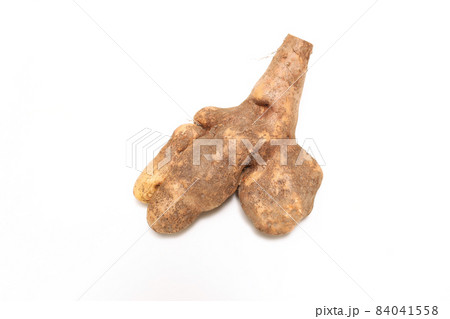 白背景のつくね芋 84041558