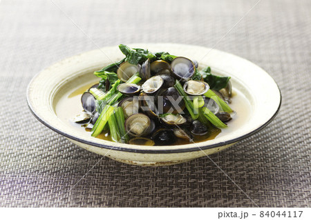 しじみと小松菜のサッと煮1 84044117