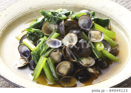 しじみと小松菜のサッと煮15 84044123