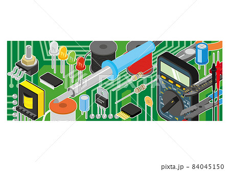 電子工作のイメージイラスト 84045150