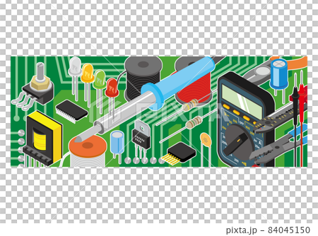 電子工作のイメージイラスト 84045150