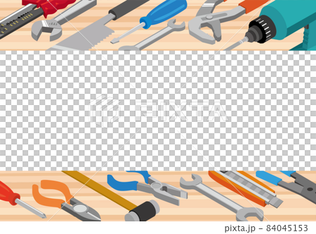 Tool decorative frame illustration - Stock Illustration [84045153] - PIXTA