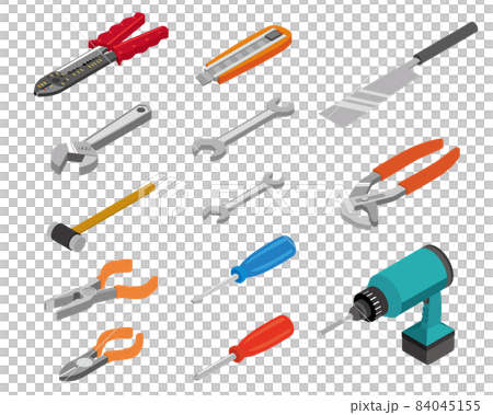 工具のイラストセット 84045155