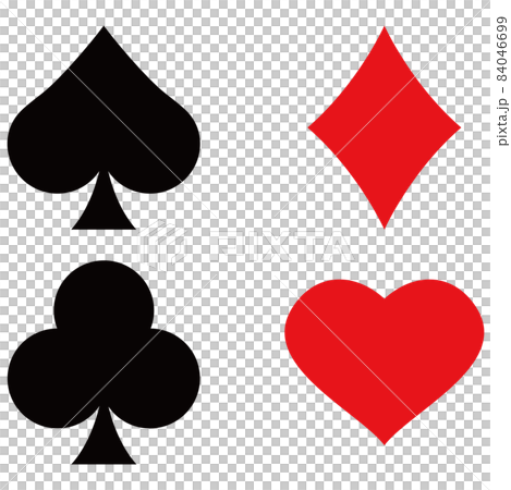 トランプ　絵柄　スート 84046699