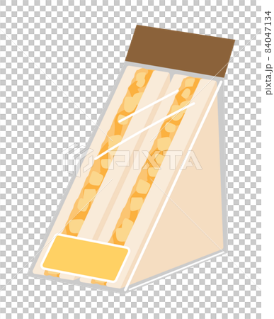 Egg sandwich triangular pack 84047134