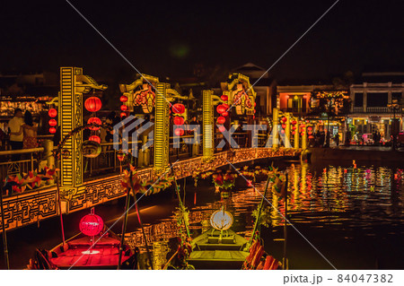 Hoi An ancient town, Vietnam. Vietnam opens to tourists again after quarantine Coronovirus COVID 19 84047382