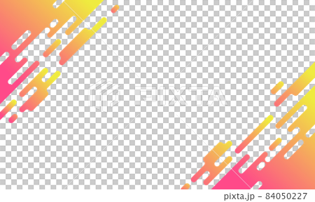 ポップな背景素材。スピードやスポーティーな雰囲気の模様のグラフィックデザイン。 84050227