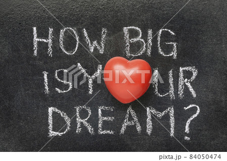 how big is your dream how big is your dream 84050474