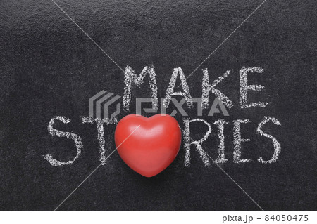 make stories heart 84050475