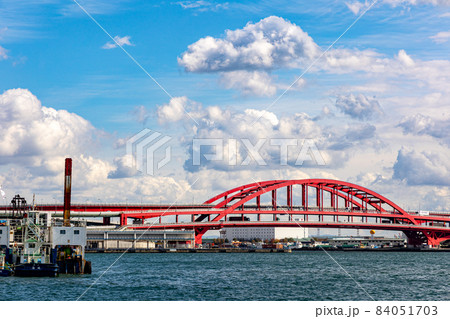 兵庫県 神戸大橋・ポートピア大橋 兵庫県 神戸大橋・ポートピア大橋 84051703