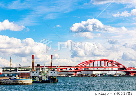 兵庫県 神戸大橋・ポートピア大橋 兵庫県 神戸大橋・ポートピア大橋 84051705