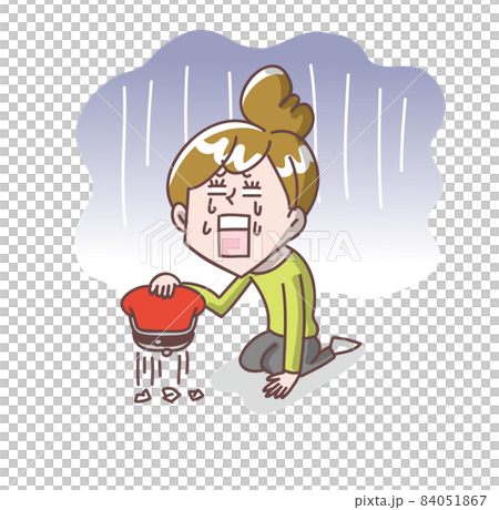 一個女人帶著空錢包哀悼 一個女人帶著空錢包哀悼 84051867