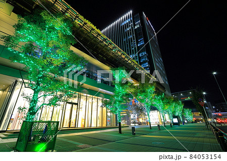 名古屋市中村区 ささしまライブ地区グローバルゲートの夜景 名古屋市中村区 ささしまライブ地区グローバルゲートの夜景 84053154