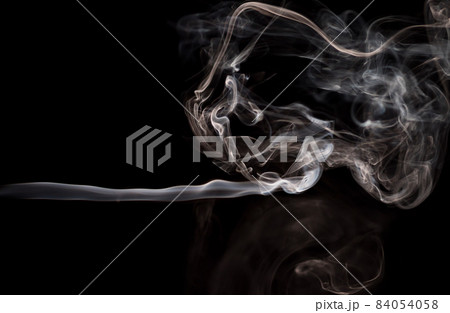 Abstract movement smoke on dark background Abstract movement smoke on dark background 84054058