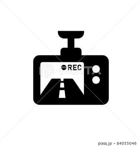 ドライブレコーダー ベクターアイコンイラスト 84055046