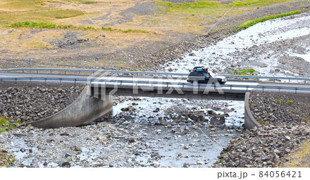 Car travelling Iceland 84056421