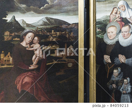 Interiors of Church of Our Lady, Bruges, Belgium Interiors of Church of Our Lady, Bruges, Belgium 84059213