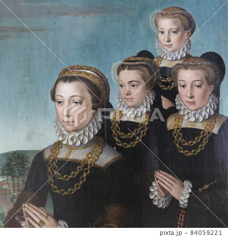 Interiors of Church of Our Lady, Bruges, Belgium 84059221