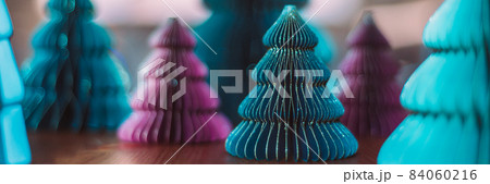 Trendy paper Christmas trees Trendy paper Christmas trees 84060216