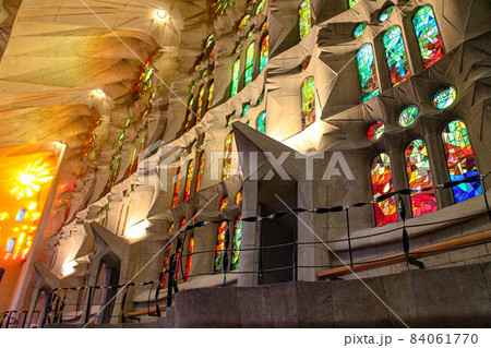 【バルセロナ】サグラダファミリア内部 84061770