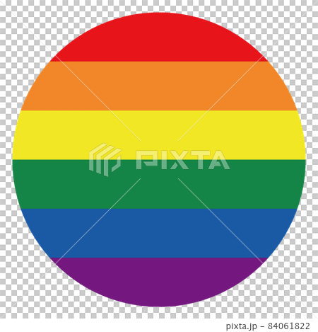 LGBTレインボーのサークル 84061822