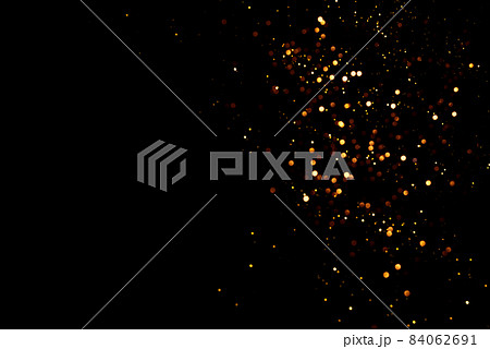 Abstract black background with defocused sequins. 84062691