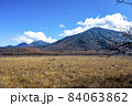 秋の戦場ヶ原・男体山が見える風景3 84063862