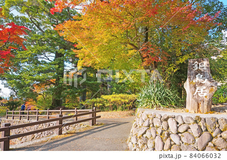福岡県添田町の英彦山神宮参道にある国指定重要文化財の銅鳥居 84066032