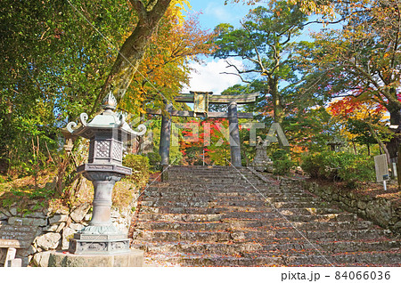 福岡県添田町の英彦山神宮参道にある国指定重要文化財の銅鳥居 福岡県添田町の英彦山神宮参道にある国指定重要文化財の銅鳥居 84066036
