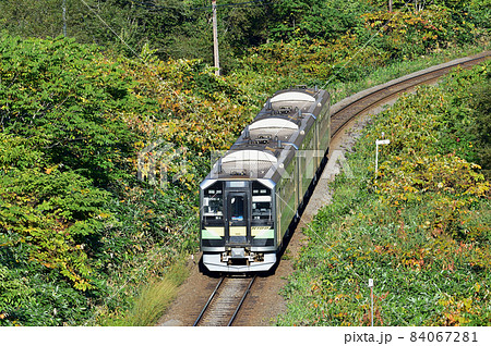 函館本線 昆布-ニセコ JR北海道 H100-4(苗穂) 函館本線 昆布-ニセコ JR北海道 H100-4(苗穂) 84067281