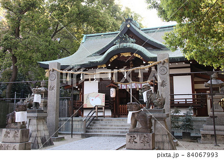 大阪市鶴見区にある「阿遅速雄神社」 84067993