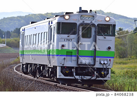 北野 根室本線 富良野－島ノ下（信） JR北海道 キハ40-1707（旭川）の写真