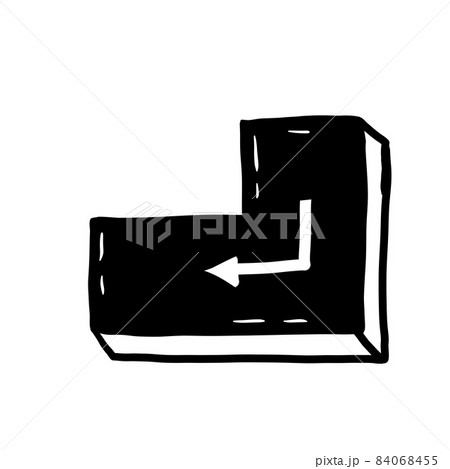 Enter button. Part of keyboard. Concept of opening and entering. Enter button. Part of keyboard. Concept of opening and entering. 84068455