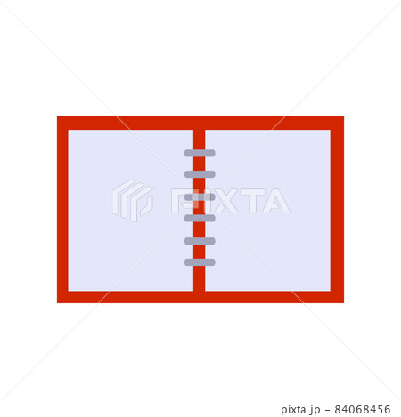 Notepad. Open notebook for writing. School book for studying. Notepad. Open notebook for writing. School book for studying. 84068456