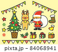 [ベクター]クリスマスセット 84068941