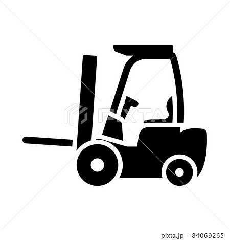 Warehouse Forklift Icon Warehouse Forklift Icon 84069265