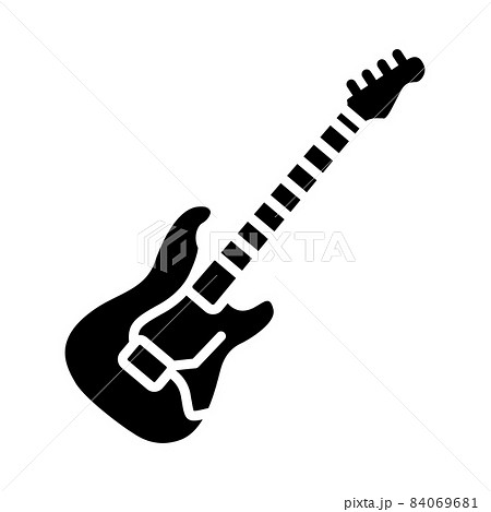 Electric Guitar Icon Electric Guitar Icon 84069681
