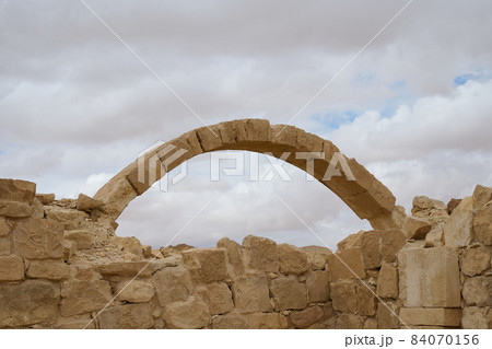 ruins of an ancient Nabatean city in the northern Negev ruins of an ancient Nabatean city in the northern Negev 84070156
