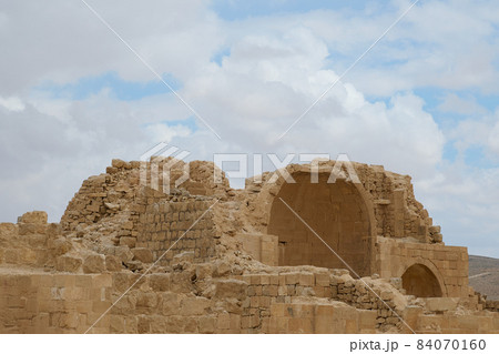 ruins of an ancient Nabatean city in the northern Negev ruins of an ancient Nabatean city in the northern Negev 84070160