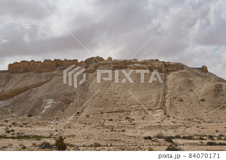ruins of an ancient Nabatean city in the northern Negev ruins of an ancient Nabatean city in the northern Negev 84070171