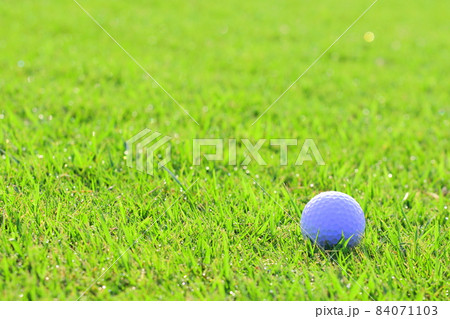 ゴルフ、ボール、芝生、グリーン、ショット、パター、ティーアップ、アプロート、テクスチャ 84071103